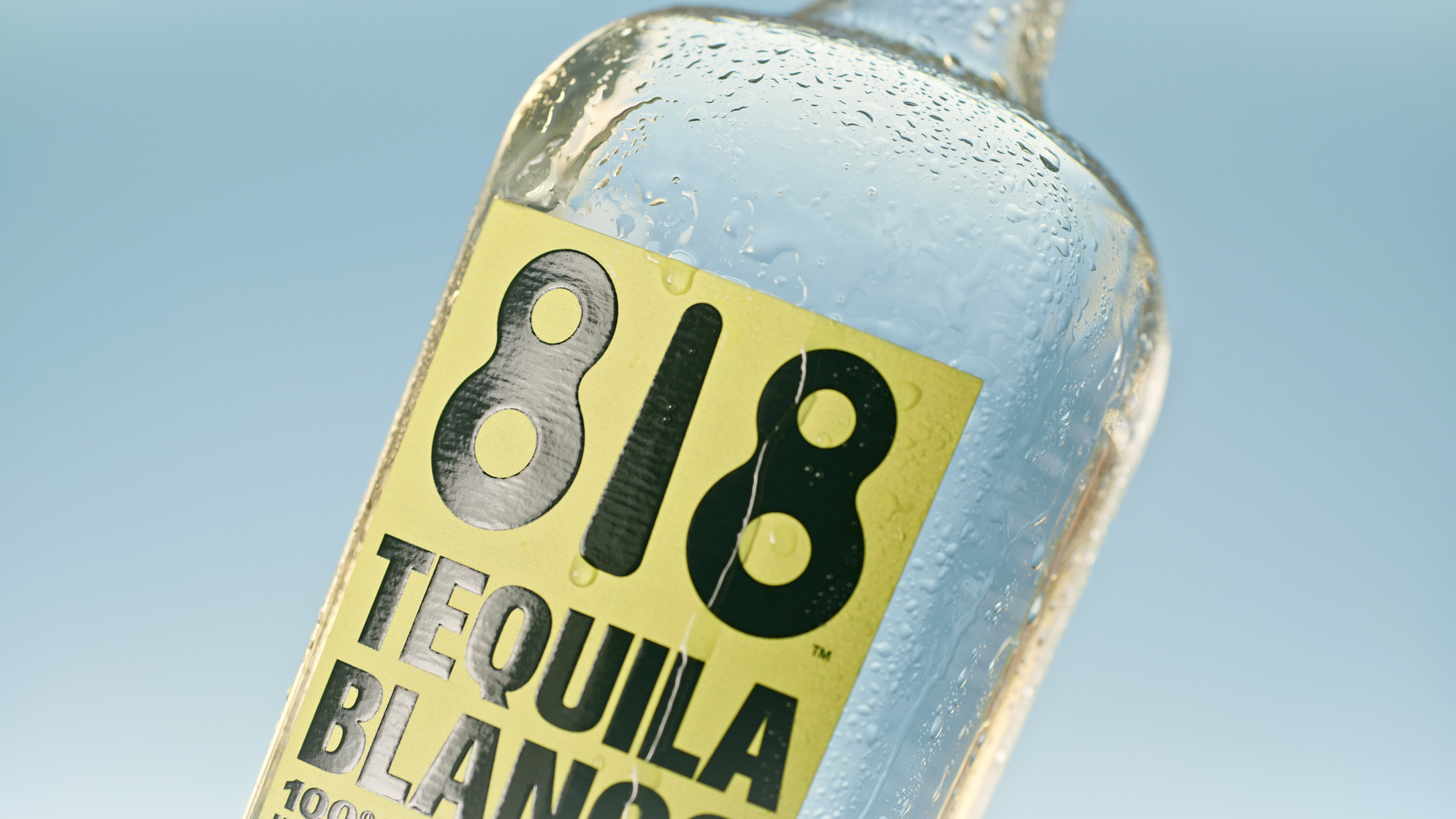 818 WET BOTTLE LABEL
