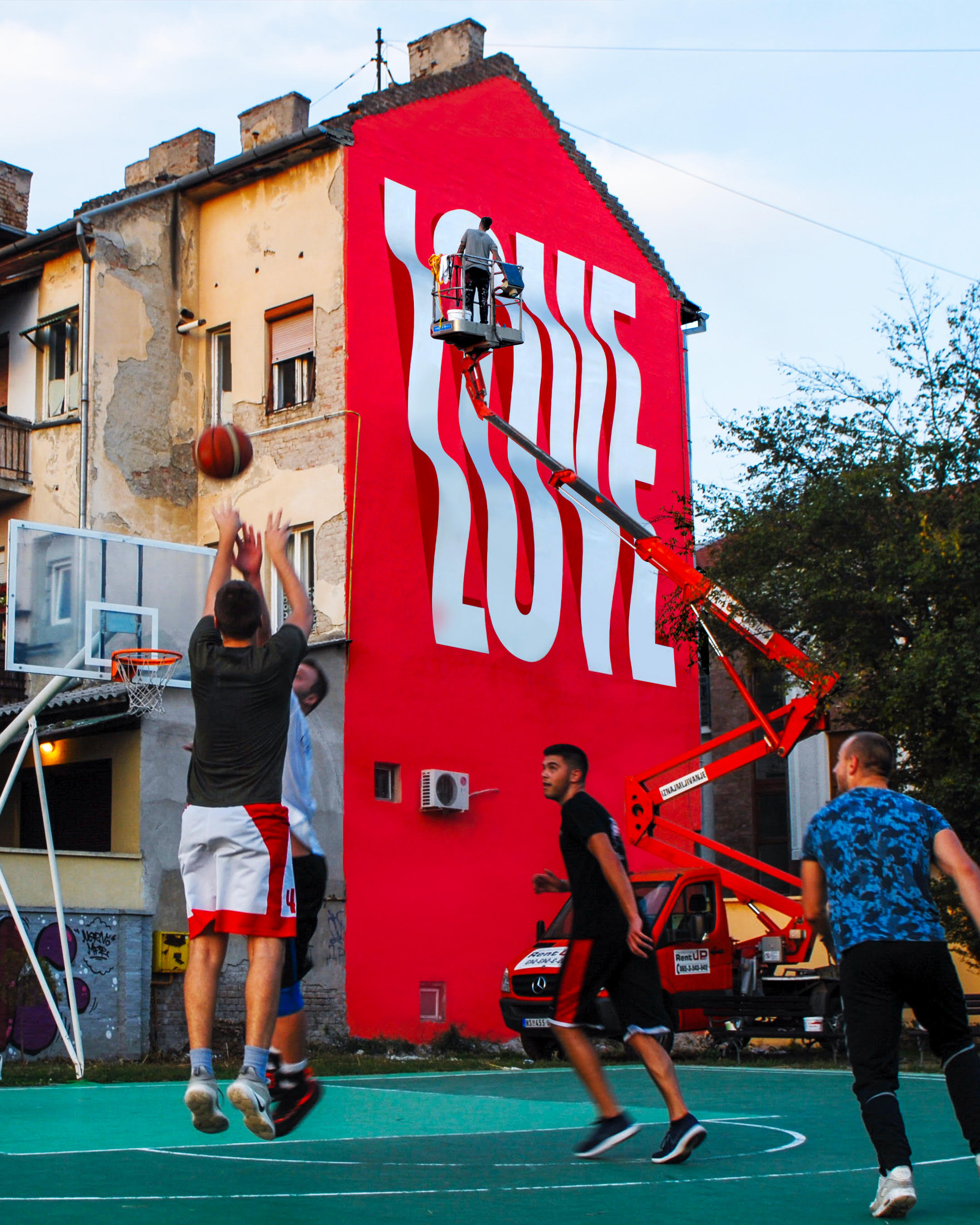 BenJohnston LoveMural 2