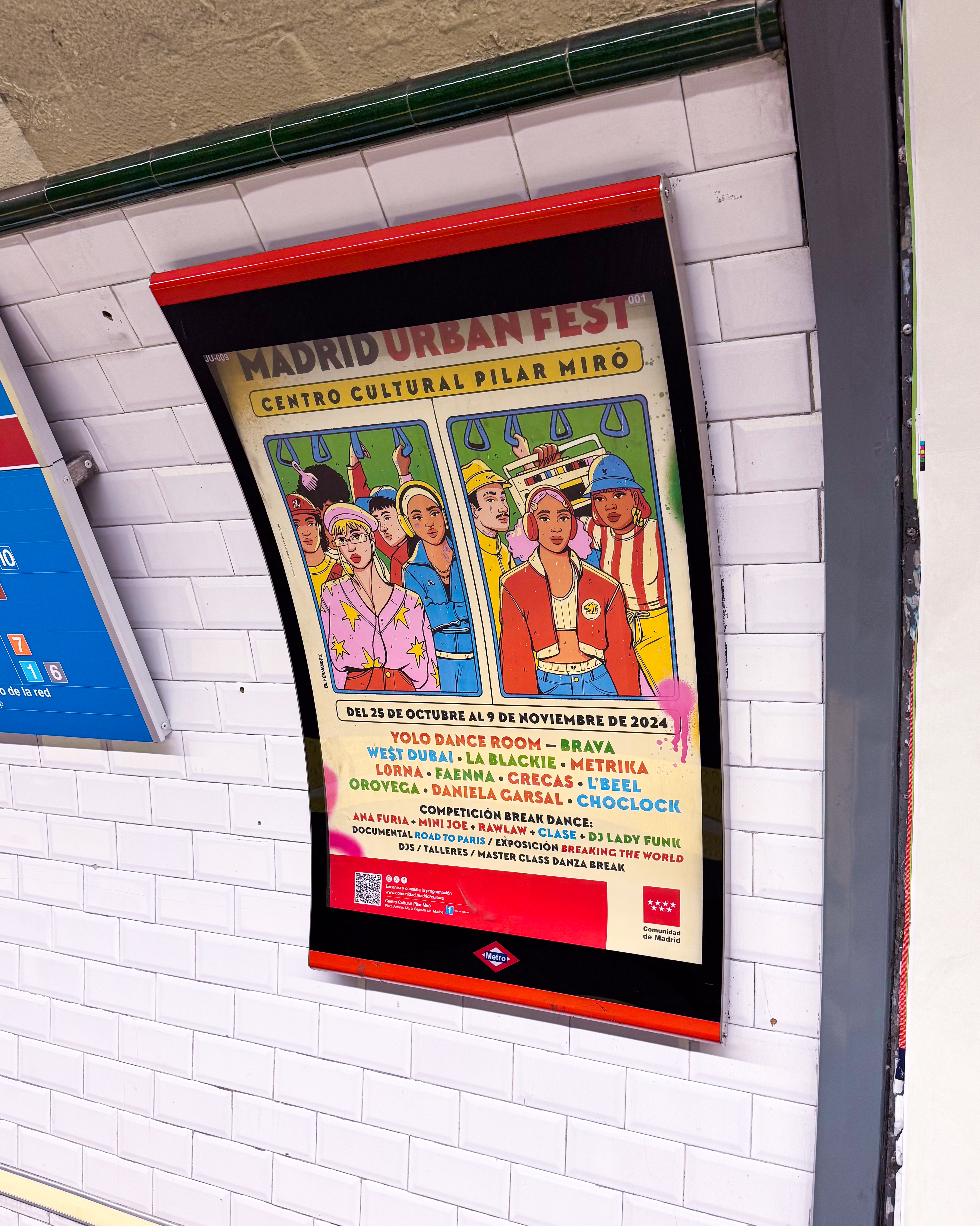 MUF metro poster