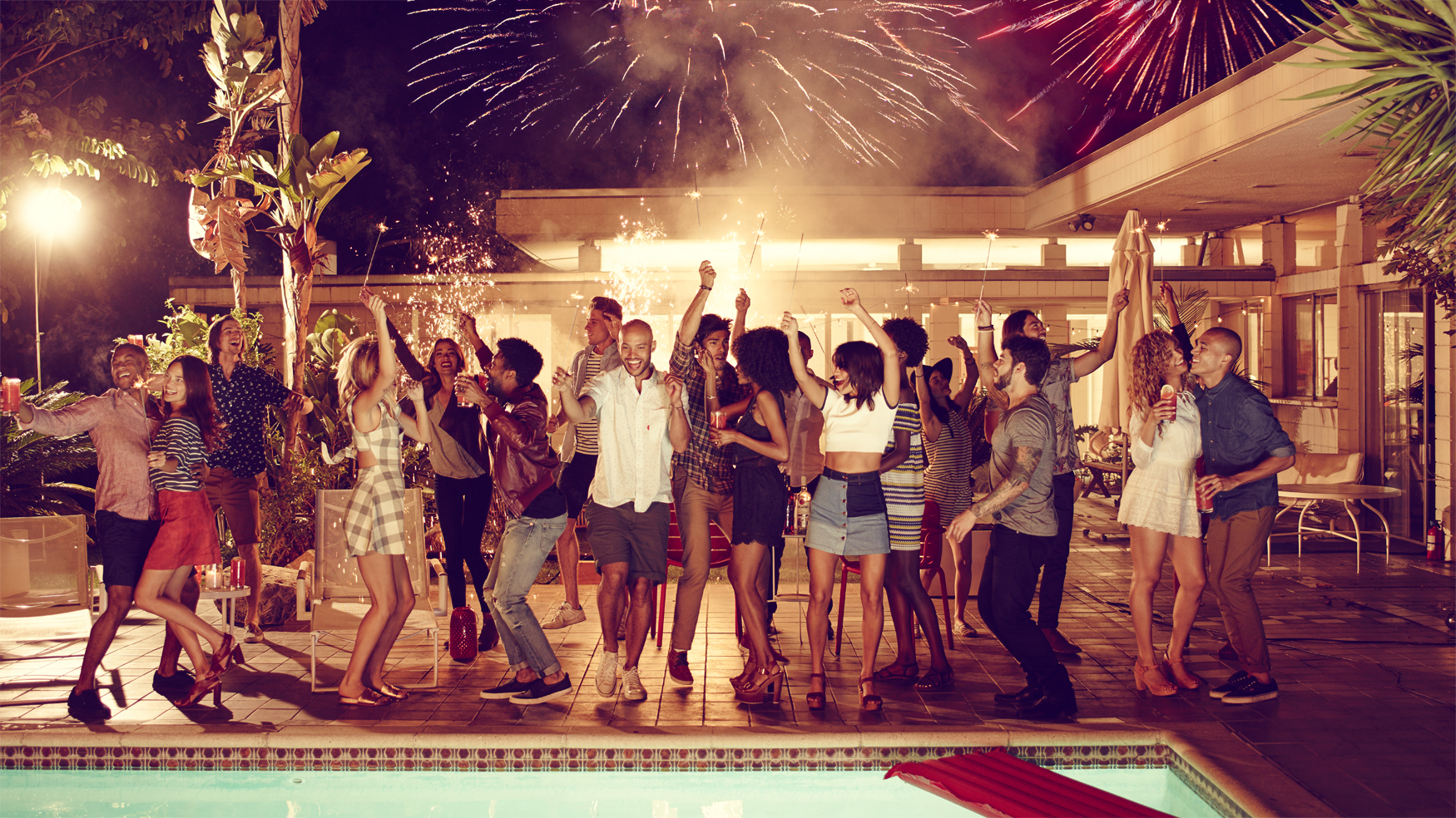 POOL FIREWORKS 0201 16x9