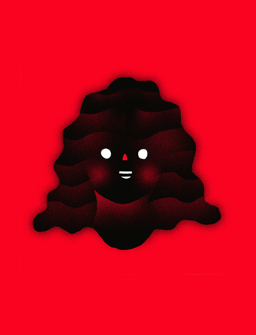 P Zender GlowingGirl red