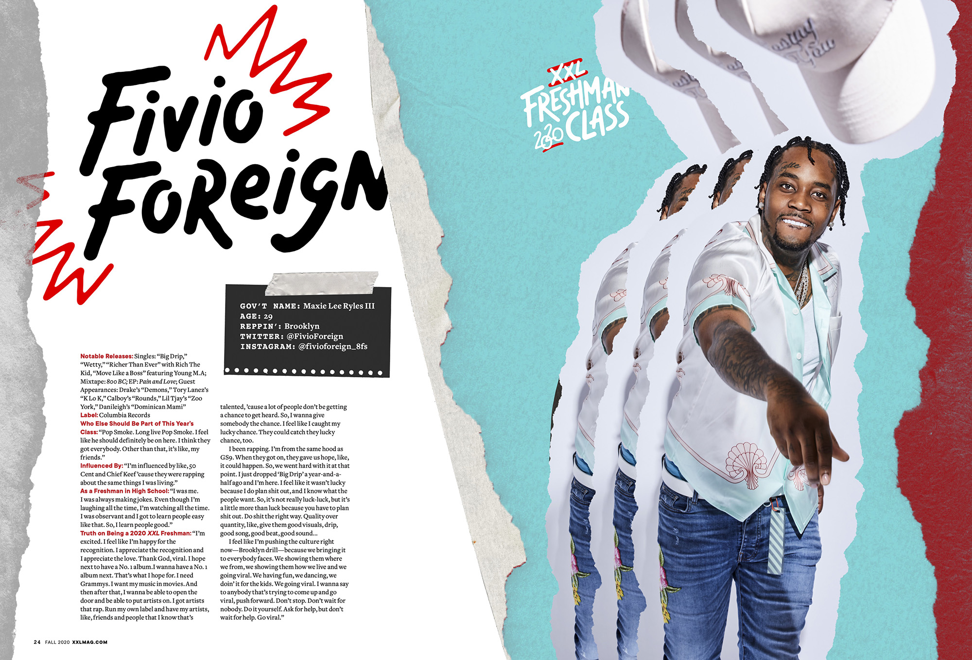 XXL 2020 Fivio Foreign 1